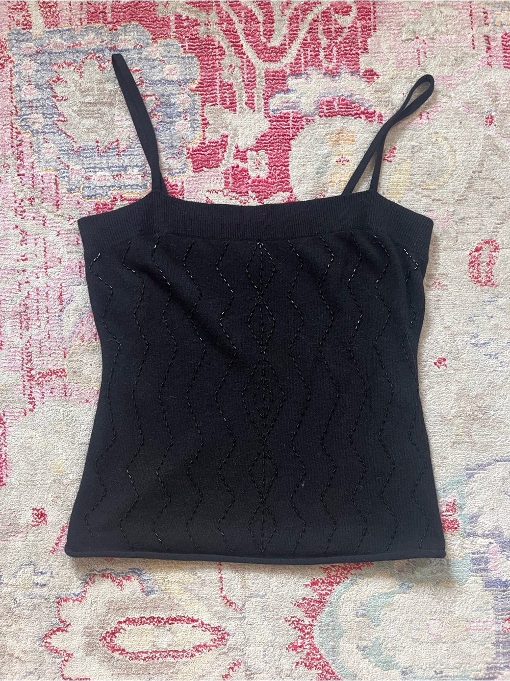 Banana Republic beaded sweater cami